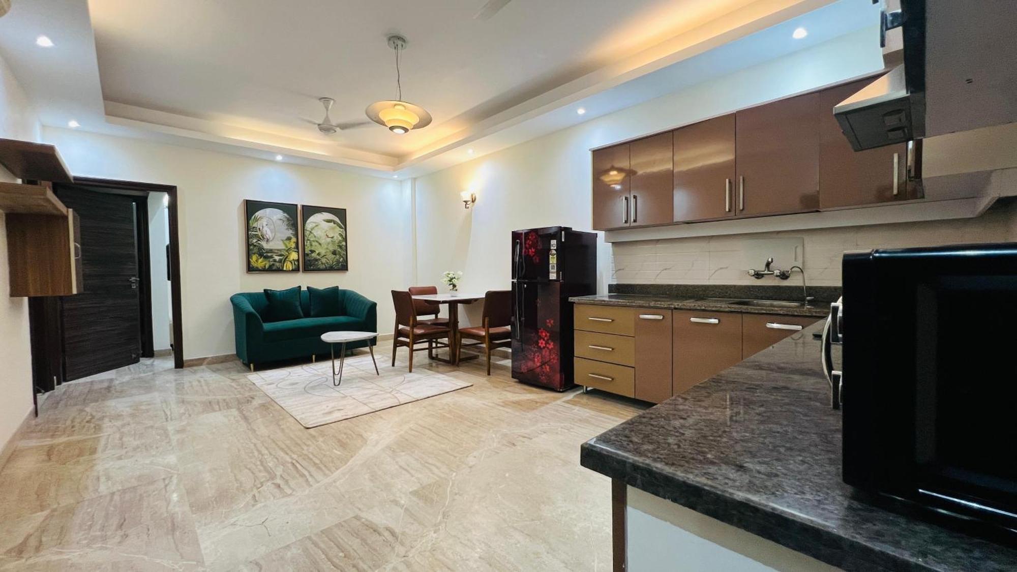 ניו דלהי Olive Serviced Apartments - New Friends Colony מראה חיצוני תמונה
