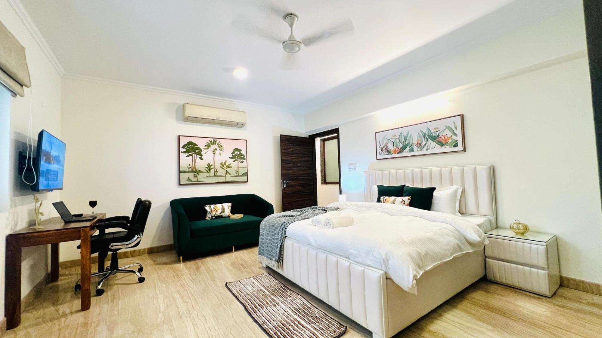 ניו דלהי Olive Serviced Apartments - New Friends Colony מראה חיצוני תמונה