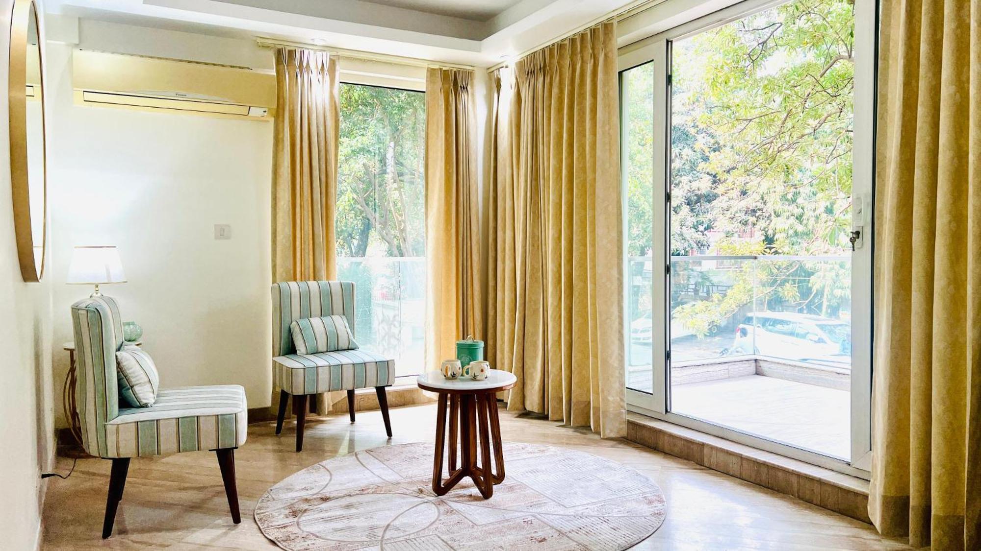 ניו דלהי Olive Serviced Apartments - New Friends Colony מראה חיצוני תמונה