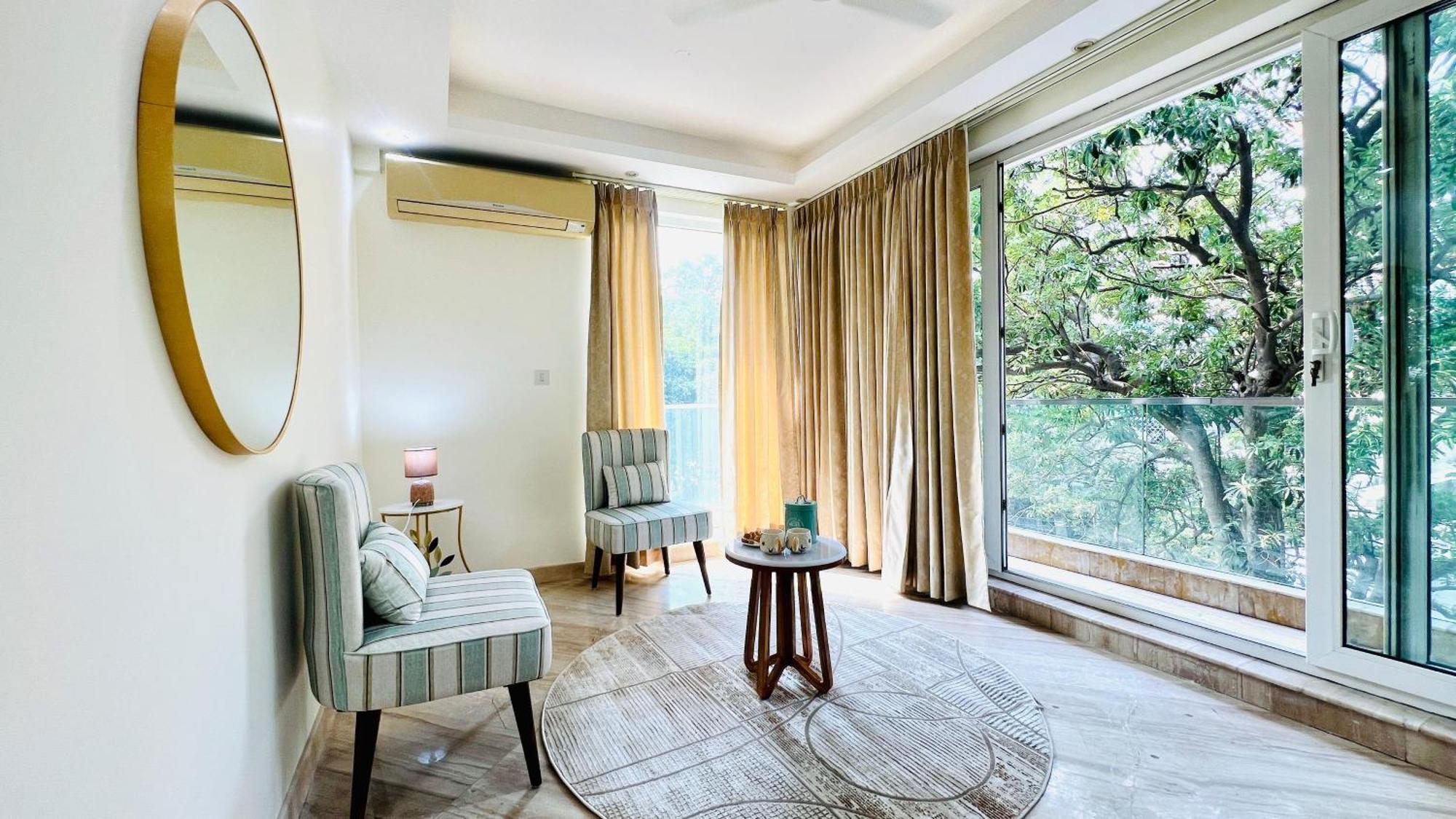 ניו דלהי Olive Serviced Apartments - New Friends Colony מראה חיצוני תמונה